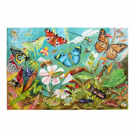 eeBoo Love of Bugs 100 Piece Puzzle